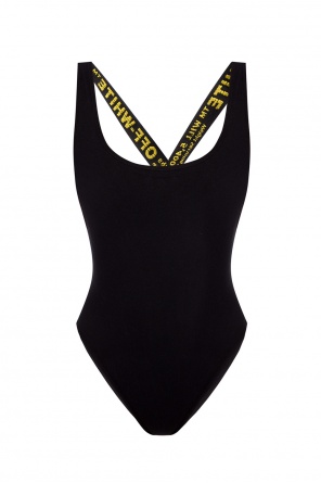 Swimsuit with decorative straps, zdjęcie 1 Swimsuit with decorative straps od Off White